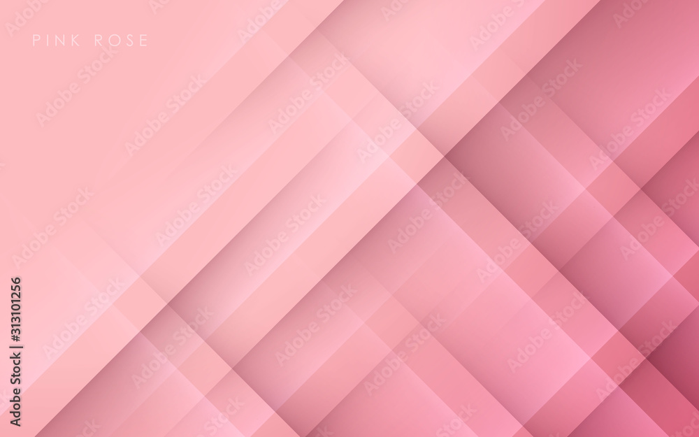 Poster abstract light pink background vector. diagonal light and shadow.
