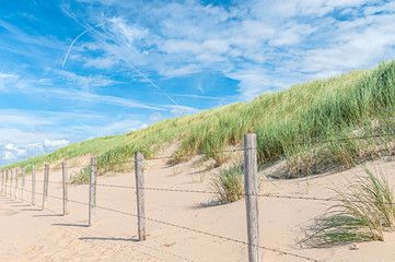 Fototapeta na wymiar In Holland am Strand und an der Küste