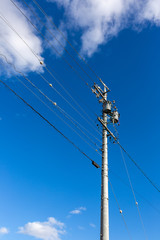 Fototapeta premium 電柱