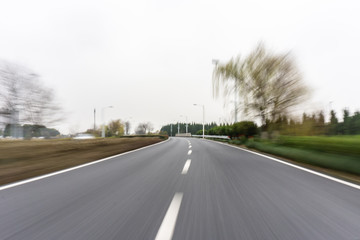 Fototapeta premium road in city