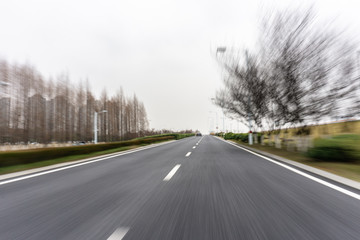 Fototapeta premium road in city