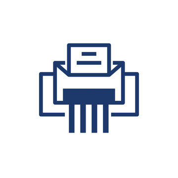 recommend clip art: Isolated paper and shredder vector design