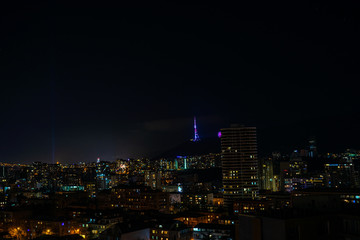 New Year meeting in Tbilisi, Georgia