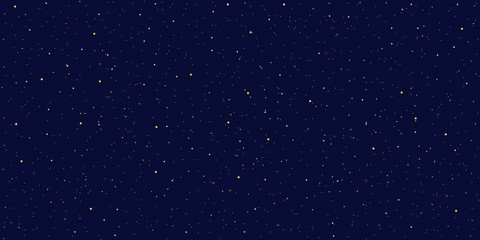 Detailed realistic night starry blue sky. Cosmos concept. Galaxy explosion. Stars in space abstract. Astronomy beauty pattern. Congratulations or invitation background