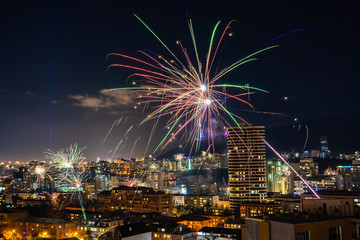 New Year meeting in Tbilisi, Georgia