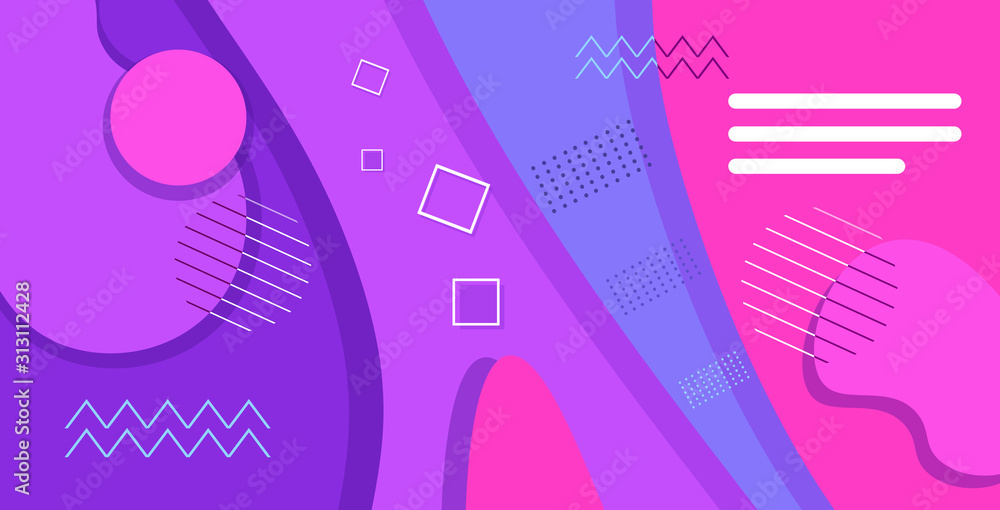 Poster web template with blank bars dynamical colorful gradient abstract banner flowing liquid shape fluid 