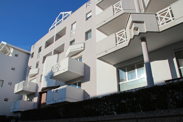 flat building in arcachon (france) 