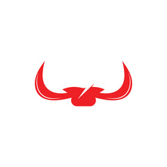 BULL Horn Logo Template vector icon illustration design