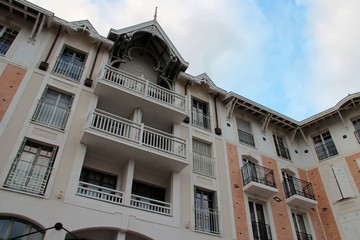 flat building in arcachon (france) 