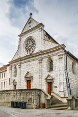 Fototapeta na wymiar Annecy Cathedral, France