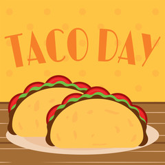 Taco day poster