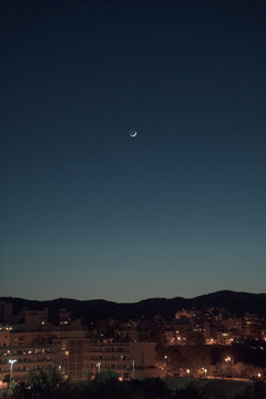 Crescent moon