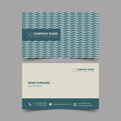 Business Card Design Template.