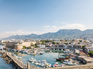 Sea port and Old Town of Kyrenia (Girne) is a city on the north coast of Cyprus.