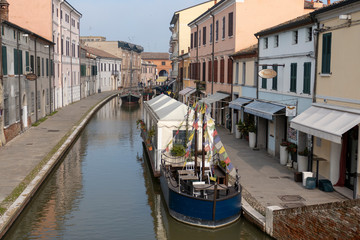 Fototapeta na wymiar Comacchio, Ferrara