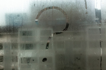 rain drops on window