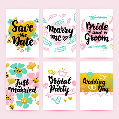 Save the Date Greeting Posters