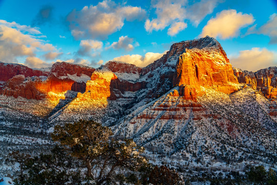 Last Sun Sets on the Kolob Range