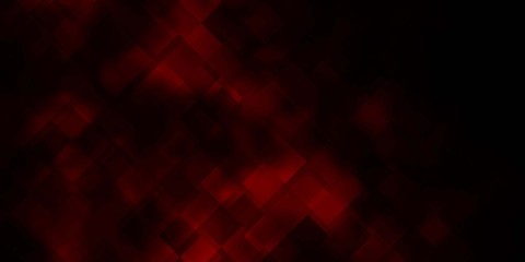 Dark Red vector pattern in square style.
