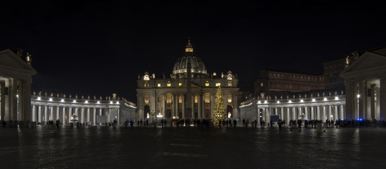 Fototapeta na wymiar Roma- Piazza del Vaticano