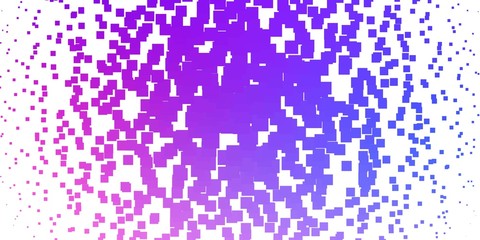 Light Pink, Blue vector background with rectangles. Modern design with rectangles in abstract style. Pattern for business booklets, leaflets