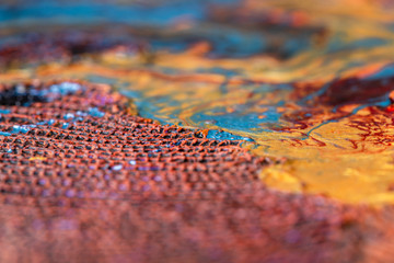 Obraz premium Mixed Media Abstract Painting Background