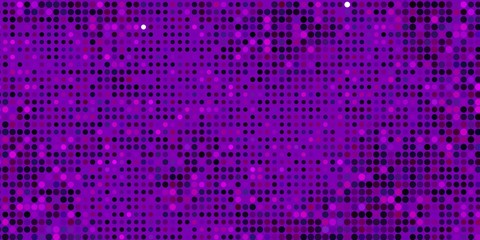 Obraz premium Dark Pink vector texture with disks. Abstract colorful disks on simple gradient background. Pattern for business ads.