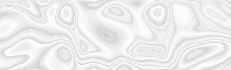 Fototapeta na wymiar White 3 d background with wave illustration, beautiful bending pattern for web screensaver. Light gray texture with smooth lines for a wedding card.