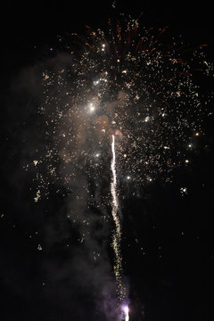 Fogos de artíficio na virada do ano © Eduardo Campos