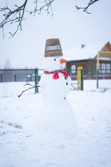 Naklejka premium snowman