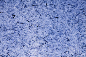 Blue color korean paper texture art sheet 