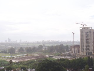 Tel Avive in the rain