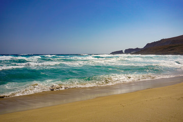 Fototapeta na wymiar Beach in Mallorca Cala Mesquida