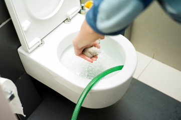 Fixing a running toilet