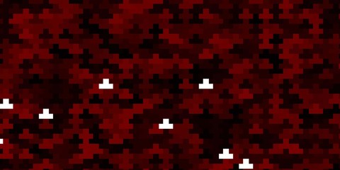 Dark Red vector backdrop with rectangles. Abstract gradient illustration with colorful rectangles. Pattern for business booklets, leaflets