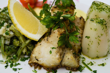 Portugiesisches Fischgericht