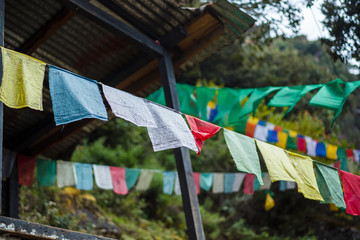 Tiger Nest Bhutan Monastery having beautiful background