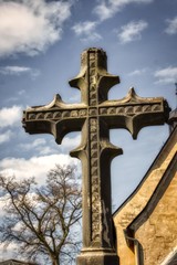 Historic cross.  A Symbol of Confidence and believe of the Christianity