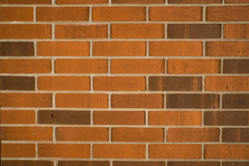 Generic orange brick wall background