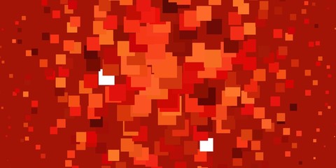 Light Red vector backdrop with rectangles. Colorful illustration with gradient rectangles and squares. Pattern for websites, landing pages.