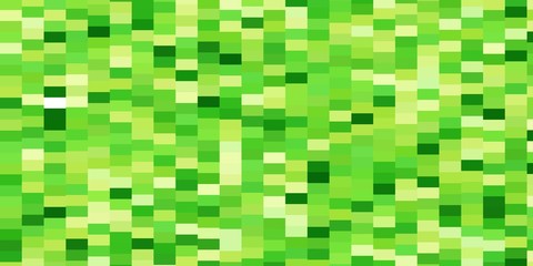 Light Green, Yellow vector backdrop with rectangles. Abstract gradient illustration with rectangles. Template for cellphones.