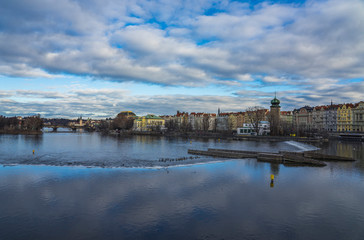 Fototapeta premium River Vltava in Prague.