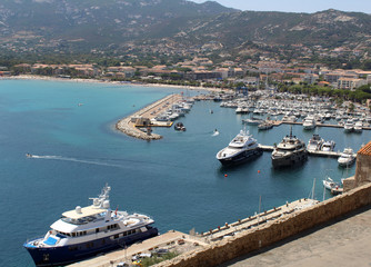 Obraz premium Paysage de Corse / Calvi