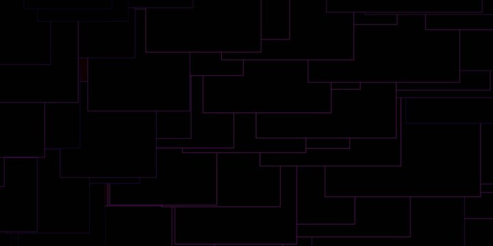 Dark Purple vector layout with lines, rectangles. Colorful illustration with gradient rectangles and squares. Pattern for business booklets, leaflets