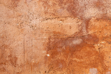 Old Weathered Orange Wall Texture