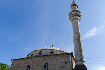 Mufti-Jami Mosque. Building of beginning of 17th century in  Russian period of Feodosia history...