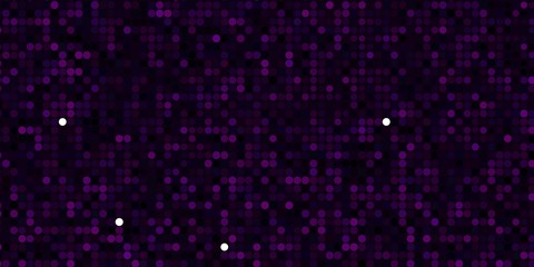 Obraz premium Dark Pink, Blue vector pattern with spheres. Glitter abstract illustration with colorful drops. Pattern for booklets, leaflets.