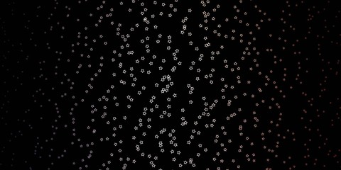 Dark Purple, Pink vector pattern with abstract stars. Colorful illustration with abstract gradient stars. Pattern for new year ad, booklets.