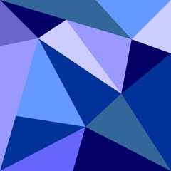 Fototapeta na wymiar Triangle vector background or seamless grey, blue, white and navy pattern. Flat surface wrapping geometric mosaic for wallpaper or winter website design