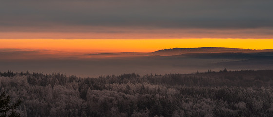 A thin strip of Sunlight